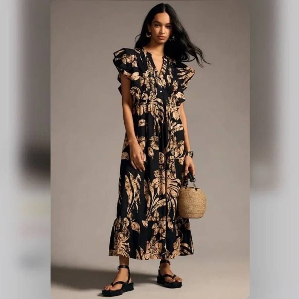 Anthropologie Maeve Maxi Dress - Picture 2 of 6